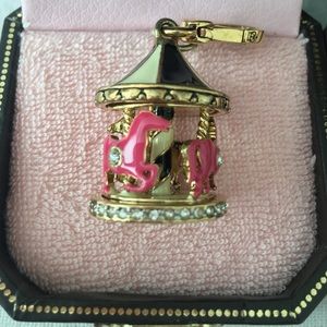 RARE 🔥 Juicy Couture Horse Carousel Merry Go Round Bracelet Charm